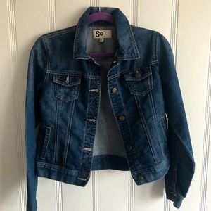 Denim jean cute  jacket L
